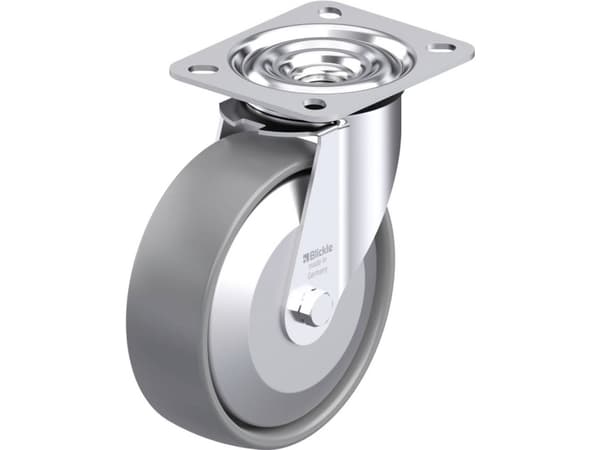 Blickle 946629 LE-PO 125G-ELS-FA Teräksinen kääntöpyörä Pyörän halkaisija: 125 mm Kantavuus (max.): 150 kg 1 kpl