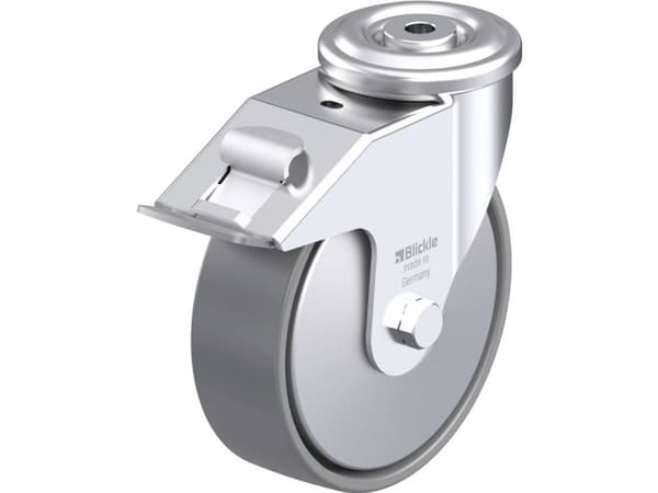 Blickle 946653 LER-PO 160G-FI-ELS-FA Teräksinen kääntöpyörä Pyörän halkaisija: 160 mm Kantavuus (max.): 300 kg 1 kpl