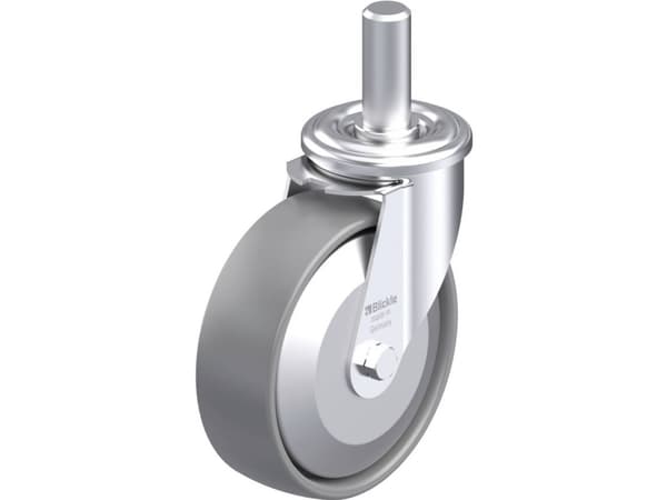 Blickle 946662 LEZ-PO 125G-ELS-FA Styrehjul i stål Hjuldiameter: 125 mm Bæreevne (maks.): 150 kg 1 stk