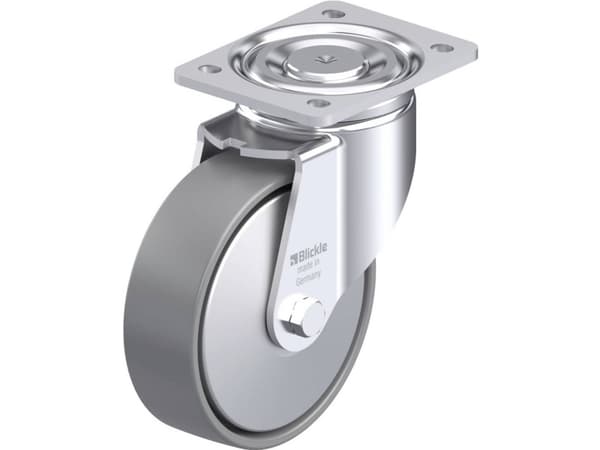 Blickle 946740 LH-PO 160G-ELS-FA Teräksinen kääntöpyörä Pyörän halkaisija: 160 mm Kantavuus (max.): 450 kg 1 kpl