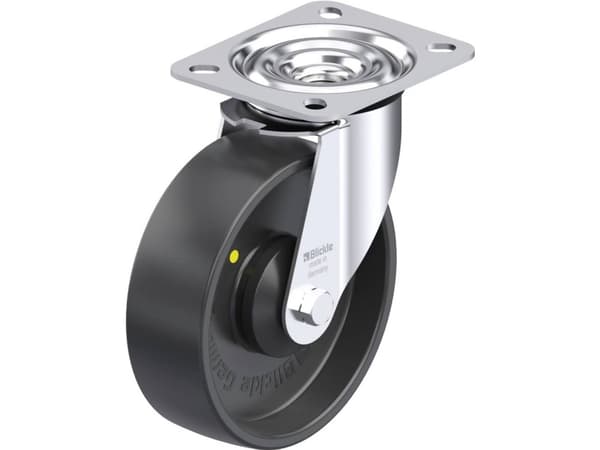 Blickle 951767 LE-PP 125KA-EL Styrehjul i stål Hjuldiameter: 125 mm Bæreevne (maks.): 150 kg 1 stk