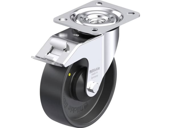 Blickle 951794 L-PP 125KA-FI-EL Teräksinen kääntöpyörä Pyörän halkaisija: 125 mm Kantavuus (max.): 200 kg 1 kpl