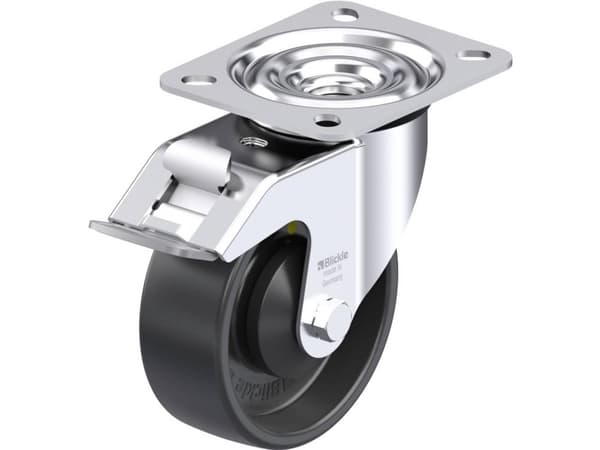 Blickle 953155 LE-PP 100KA-FI-EL Teräksinen kääntöpyörä Pyörän halkaisija: 100 mm Kantavuus (max.): 150 kg 1 kpl