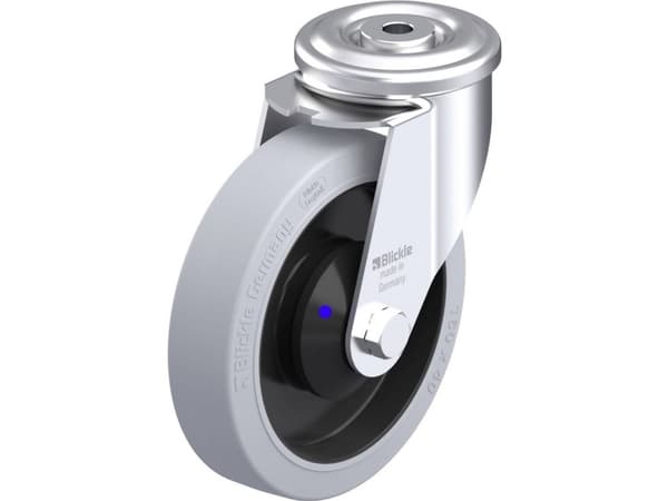 Blickle 960746 LER-POEV 161XKA-SG Teräksinen kääntöpyörä Pyörän halkaisija: 160 mm Kantavuus (max.): 300 kg 1 kpl