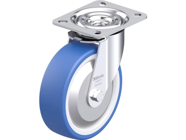 Blickle 948067 L-POTHS 125XKA-FA Styrehjul i stål Hjuldiameter: 125 mm Bæreevne (maks.): 250 kg 1 stk
