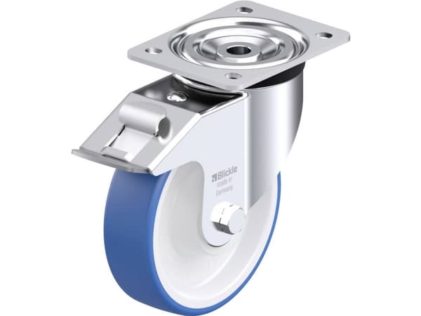 Blickle 948097 L-POTHS 160XK-FI Teräksinen kääntöpyörä Pyörän halkaisija: 160 mm Kantavuus (max.): 400 kg 1 kpl