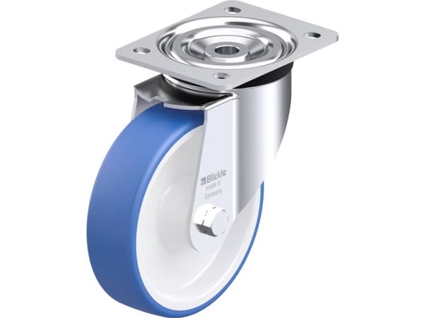 Blickle 948106 L-POTHS 160XR Styrehjul i stål Hjuldiameter: 160 mm Bæreevne (maks.): 400 kg 1 stk