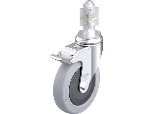 Blickle 952366 LKRA-POES 127KF-11-FI-SG-E17 Kodinkoneen pyörä Pyörän halkaisija: 125 mm Kantavuus (max.): 120 kg 1 kpl