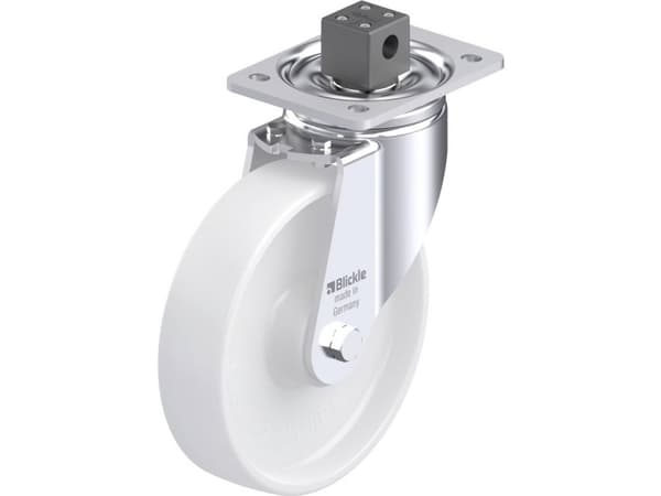 Blickle 940016 LH-PO 200K-CS13-FS Teräksinen kääntöpyörä Pyörän halkaisija: 200 mm Kantavuus (max.): 600 kg 1 kpl