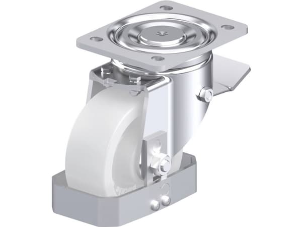 Blickle 940083 LH-SPO 127G-ST-FS Teräksinen kääntöpyörä Pyörän halkaisija: 125 mm Kantavuus (max.): 750 kg 1 kpl