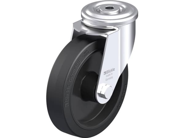 Blickle 941966 LER-POEV 161R Teräksinen kääntöpyörä Pyörän halkaisija: 160 mm Kantavuus (max.): 300 kg 1 kpl