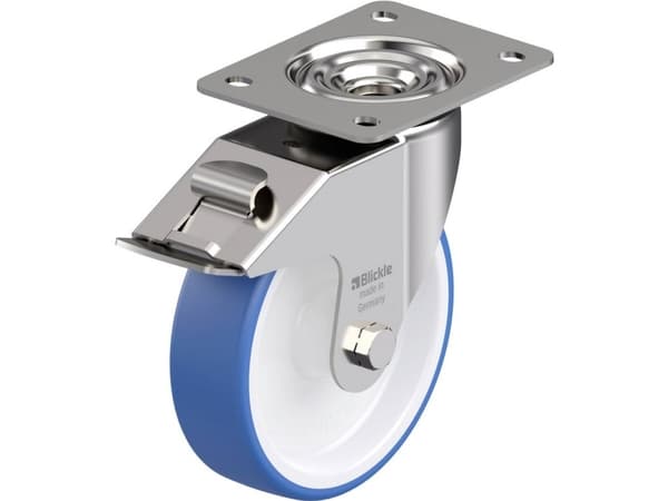 Blickle 942103 LEX-POTHS 160G-FI Ohjauspyörä ruostumatonta terästä Pyörän halkaisija: 160 mm Kantavuus (max.): 300 kg 1 kpl