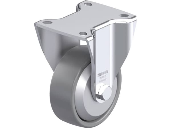 Blickle 946571 BH-PO 100KA-1-ELS-FA Kiinteä teräspyörä Pyörän halkaisija: 100 mm Kantavuus (max.): 280 kg 1 kpl