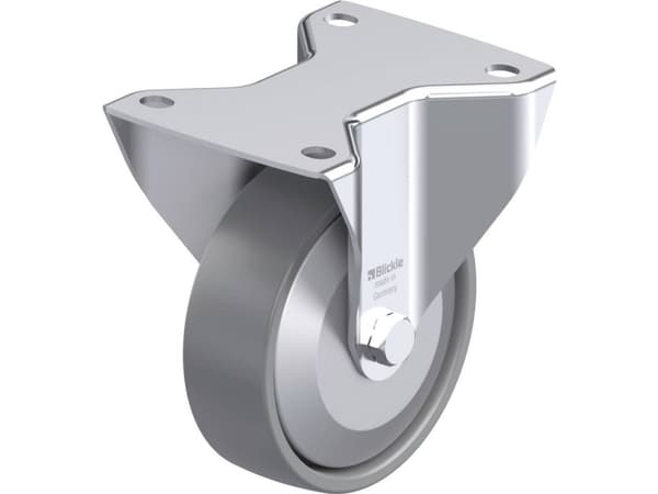 Blickle 946602 BK-PO 125KA-3-ELS-FA Kiinteä teräspyörä Pyörän halkaisija: 125 mm Kantavuus (max.): 300 kg 1 kpl