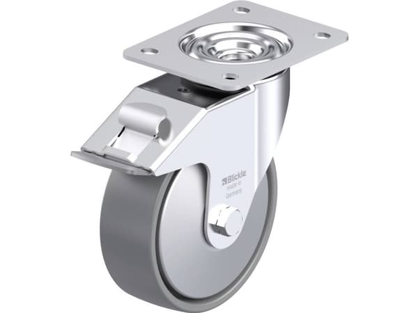 Blickle 946634 LE-PO 150G-FI-ELS-FA Teräksinen kääntöpyörä Pyörän halkaisija: 150 mm Kantavuus (max.): 300 kg 1 kpl