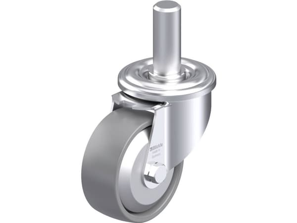 Blickle 946676 LEZ-PO 80G-ELS-FA Styrehjul i stål Hjuldiameter: 80 mm Bæreevne (maks.): 150 kg 1 stk