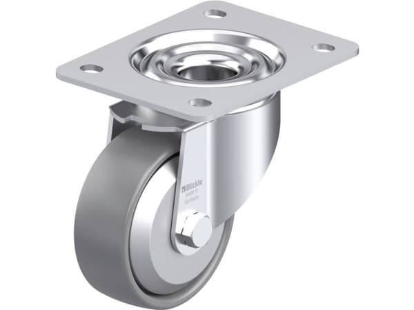 Blickle 946781 LK-PO 100G-3-ELS-FA Teräksinen kääntöpyörä Pyörän halkaisija: 100 mm Kantavuus (max.): 280 kg 1 kpl