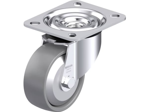Blickle 946892 L-PO 80G-ELS-FA Teräksinen kääntöpyörä Pyörän halkaisija: 80 mm Kantavuus (max.): 220 kg 1 kpl