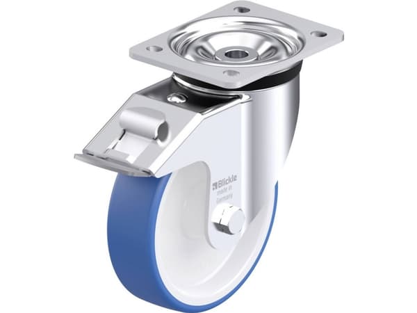 Blickle 947585 LK-POTHS 160G-FI Teräksinen kääntöpyörä Pyörän halkaisija: 160 mm Kantavuus (max.): 400 kg 1 kpl