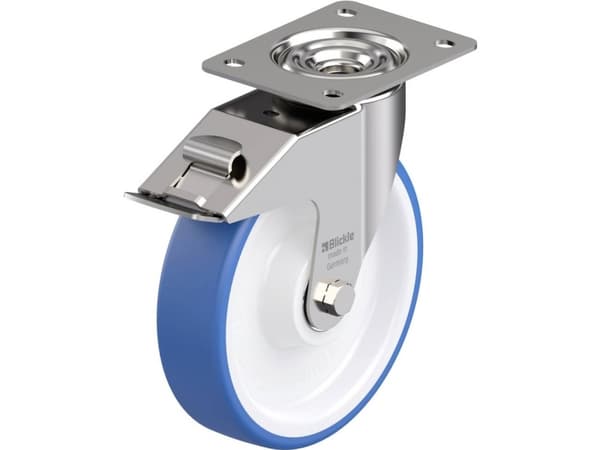 Blickle 947745 LEX-POTHS 200XK-FI Ohjauspyörä ruostumatonta terästä Pyörän halkaisija: 200 mm Kantavuus (max.): 300 kg 1 kpl