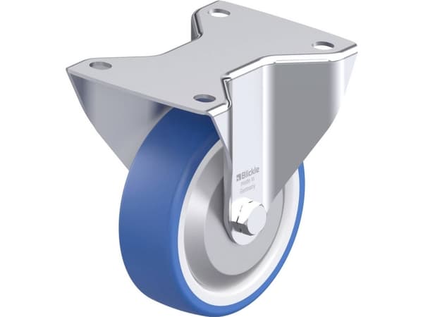 Blickle 947882 BK-POTHS 125XR-3-FA Kiinteä teräspyörä Pyörän halkaisija: 125 mm Kantavuus (max.): 275 kg 1 kpl