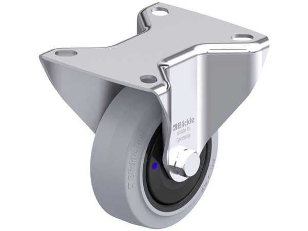 Blickle 945679 B-POEV 80XKF-SG Kiinteä teräspyörä Pyörän halkaisija: 80 mm Kantavuus (max.): 140 kg 1 kpl
