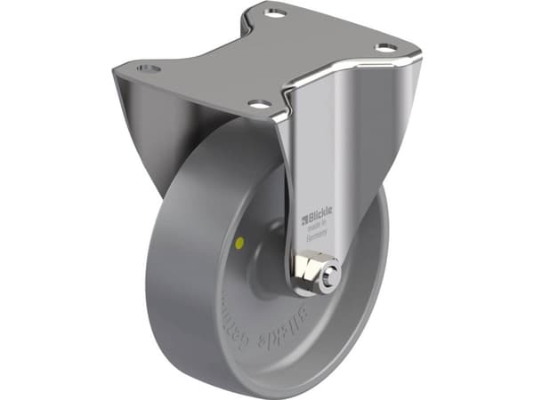 Blickle 945852 BX-PO 150G-ELS Fast hjul i rustfrit stål Hjuldiameter: 150 mm Bæreevne (maks.): 400 kg 1 stk