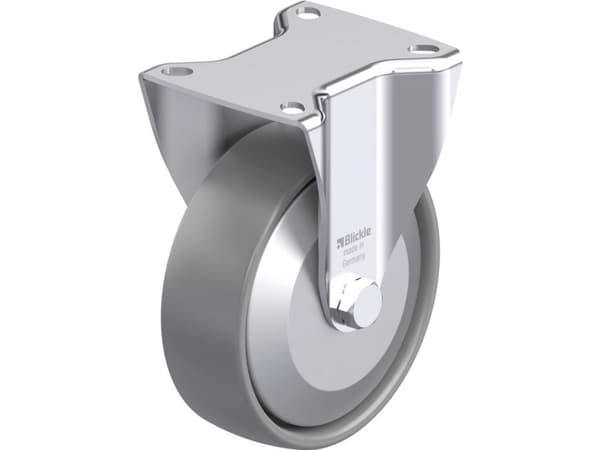 Blickle 946599 BK-PO 125G-1-ELS-FA Kiinteä teräspyörä Pyörän halkaisija: 125 mm Kantavuus (max.): 300 kg 1 kpl