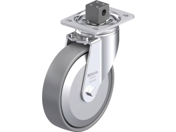 Blickle 946758 LH-PO 200G-CS13-ELS-FA Teräksinen kääntöpyörä Pyörän halkaisija: 200 mm Kantavuus (max.): 600 kg 1 kpl