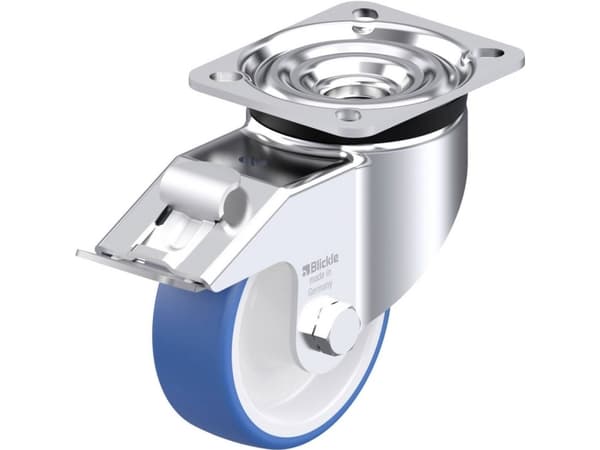 Blickle 947944 LK-POTHS 100XR-1-FI Teräksinen kääntöpyörä Pyörän halkaisija: 100 mm Kantavuus (max.): 200 kg 1 kpl