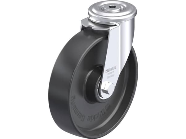 Blickle 952292 LER-PP 200K Teräksinen kääntöpyörä Pyörän halkaisija: 200 mm Kantavuus (max.): 300 kg 1 kpl