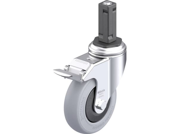 Blickle 952344 LKRA-POES 102KF-11-FI-SG-EV13 Kodinkonepyörä Pyörän halkaisija: 100 mm Kantavuus (max.): 120 kg 1 kpl
