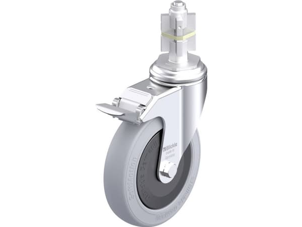 Blickle 952365 LKRA-POES 127KF-11-FI-SG-E15 Kodinkonepyörä Pyörän halkaisija: 125 mm Kantavuus (max.): 120 kg 1 kpl