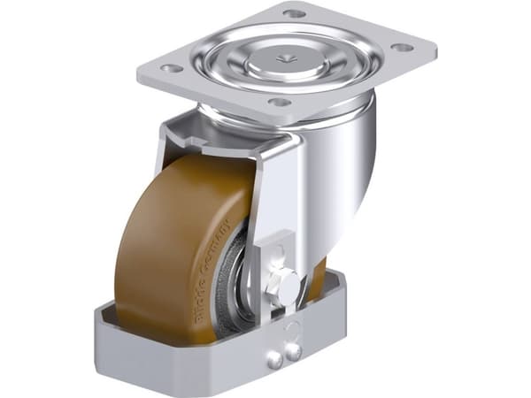 Blickle 939538 LH-GB 128K-FS Teräksinen kääntöpyörä Pyörän halkaisija: 125 mm Kantavuus (max.): 850 kg 1 kpl