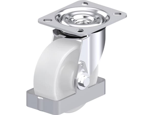 Blickle 939684 L-PO 100R-FS Styrehjul i stål Hjuldiameter: 100 mm Bæreevne (maks.): 250 kg 1 stk