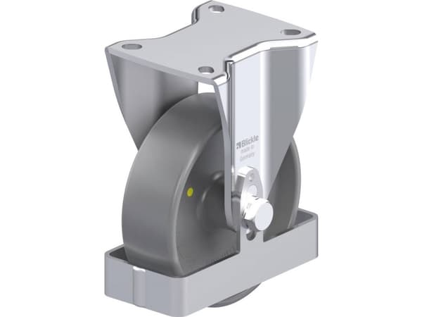 Blickle 939855 BH-PO 125G-1-ELS-FS Kiinteä teräspyörä Pyörän halkaisija: 125 mm Kantavuus (max.): 300 kg 1 kpl