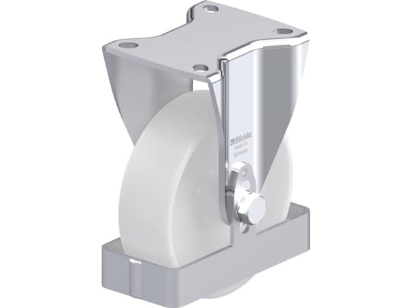 Blickle 939856 BH-PO 125G-1-FS Fast hjul i stål Hjuldiameter: 125 mm Bæreevne (maks.): 300 kg 1 stk