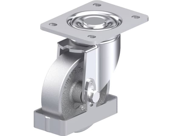 Blickle 940285 LH-G 125G-3-FS Teräksinen kääntöpyörä Pyörän halkaisija: 125 mm Kantavuus (max.): 450 kg 1 kpl