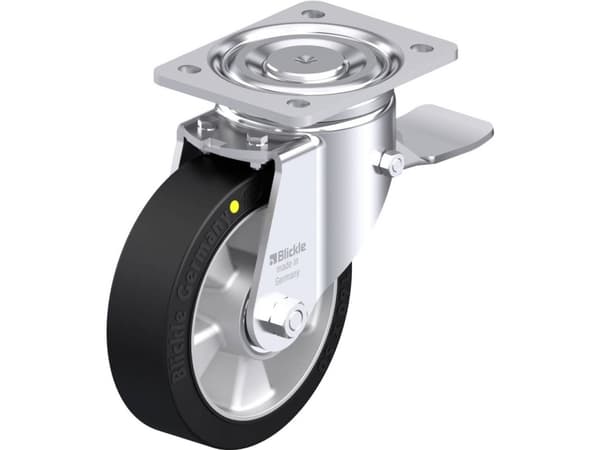 Blickle 940940 LH-ALEV 160K-ST-EL Teräksinen kääntöpyörä Pyörän halkaisija: 160 mm Kantavuus (max.): 400 kg 1 kpl