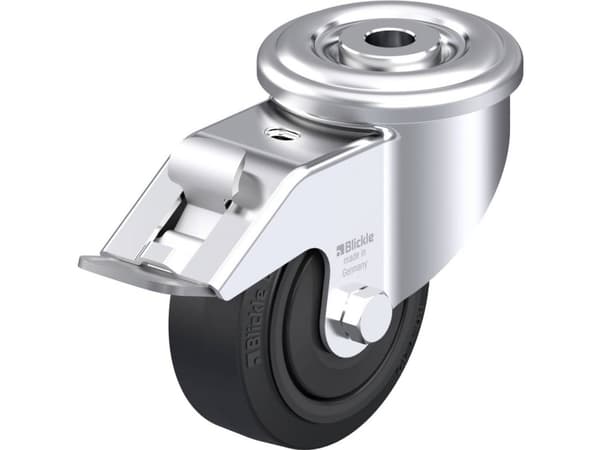 Blickle 942065 LER-POEV 80KF-FI Styrehjul i stål Hjuldiameter: 80 mm Bæreevne (maks.): 140 kg 1 stk