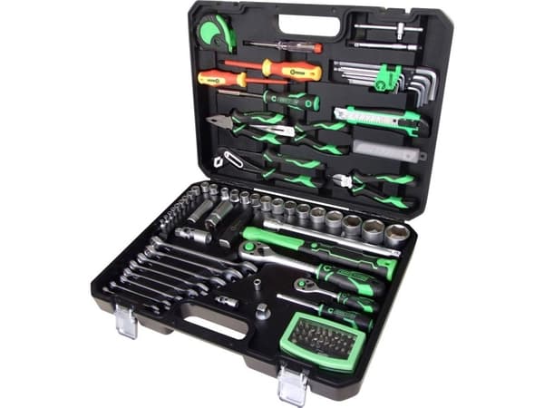 KS Tools 512.0107 COMPETITION 1/4+1/2 Universalverktyg 512.0107 Verktygssats Universal 106 delar