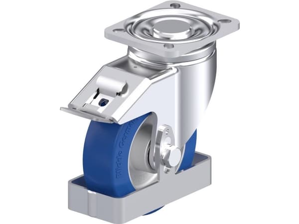 Blickle 939282 LH-ALBS 125K-1-FI-FS Teräksinen kääntöpyörä Pyörän halkaisija: 125 mm Kantavuus (max.): 370 kg 1 kpl