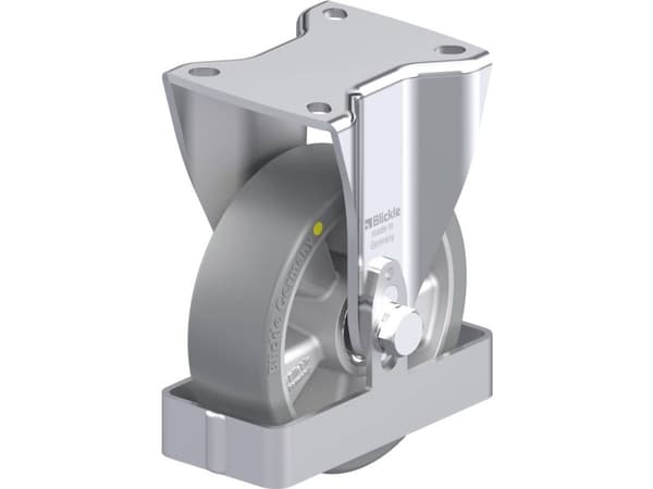 Blickle 939366 BH-ALTH 125K-1-AS-FS Kiinteä teräspyörä Pyörän halkaisija: 125 mm Kantavuus (max.): 550 kg 1 kpl