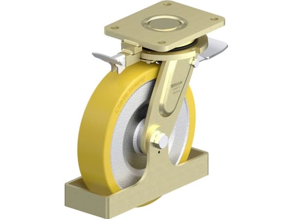 Blickle 939505 LS-SETH 250K-ST-RI4-FS Raskaan sarjan kääntöpyörä Pyörän halkaisija: 250 mm Kantavuus (max.): 1350 kg 1 kpl