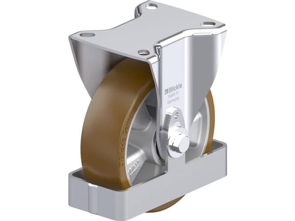Blickle 939573 B-ALB 125K-FS Kiinteä teräspyörä Pyörän halkaisija: 125 mm Kantavuus (max.): 250 kg 1 kpl