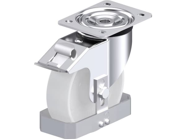 Blickle 939788 L-PO 160XR-FI-FS Teräksinen kääntöpyörä Pyörän halkaisija: 160 mm Kantavuus (max.): 400 kg 1 kpl