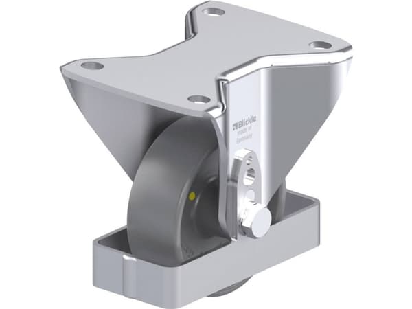 Blickle 939848 BH-PO 100G-3-ELS-FS Kiinteä teräspyörä Pyörän halkaisija: 100 mm Kantavuus (max.): 280 kg 1 kpl