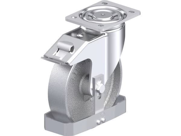 Blickle 940300 LH-G 200G-FI-FS Teräksinen kääntöpyörä Pyörän halkaisija: 200 mm Kantavuus (max.): 900 kg 1 kpl