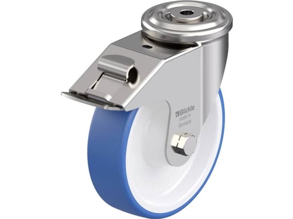 Blickle 942127 LEXR-POTHS 160XR-FI Ohjauspyörä ruostumatonta terästä Pyörän halkaisija: 160 mm Kantavuus (max.): 300 kg 1 kpl