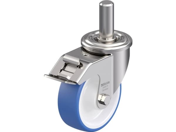 Blickle 942137 LEXZ-POTHS 100XR-FI Ohjauspyörä ruostumatonta terästä Pyörän halkaisija: 100 mm Kantavuus (max.): 150 kg 1 kpl